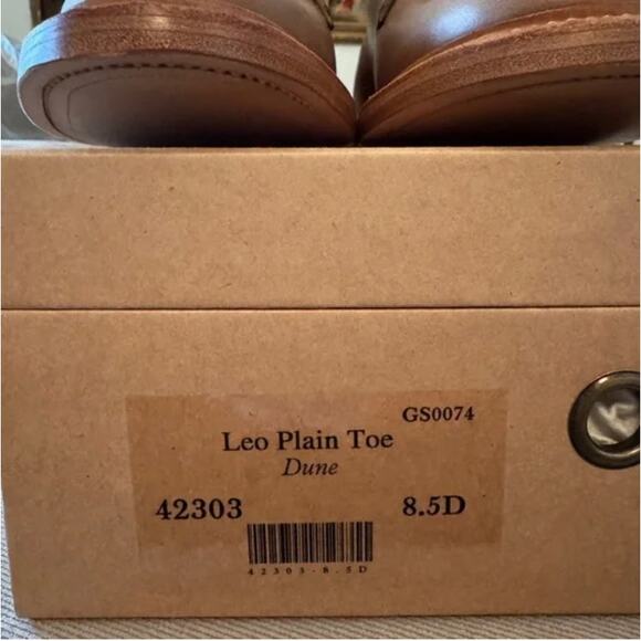 NIB Grant Stone Plain Toe Dune Brown Chromexcel Derby Horween Chromexcel 8.5 D - Picture 6 of 6